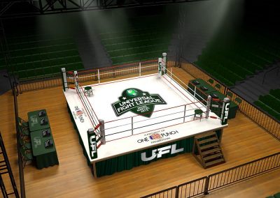 universal fight league ring
