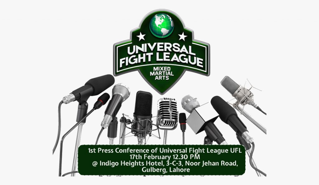 universal fight league conference 1st press