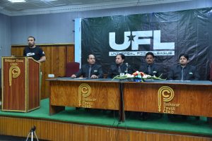 universal fight league press conference in peshawar