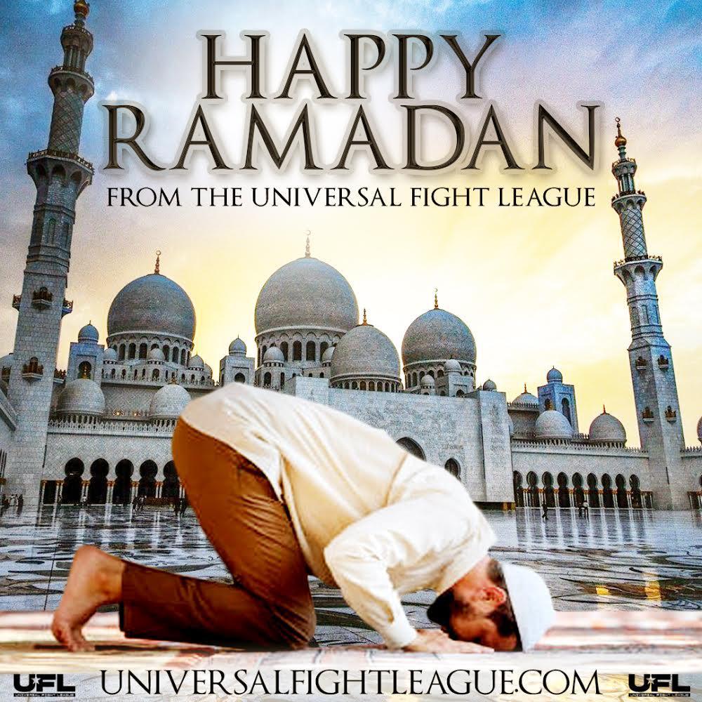 happy ramadan from the universal fight league